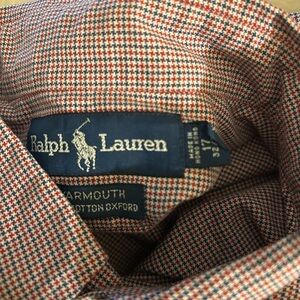 Ralph Lauren Red and Blue Checkered Shirt